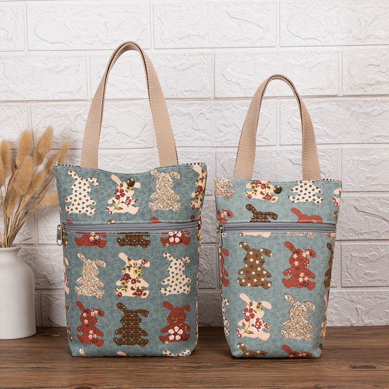 Katzenmotiv isolierte Lunch-Tasche Karnz