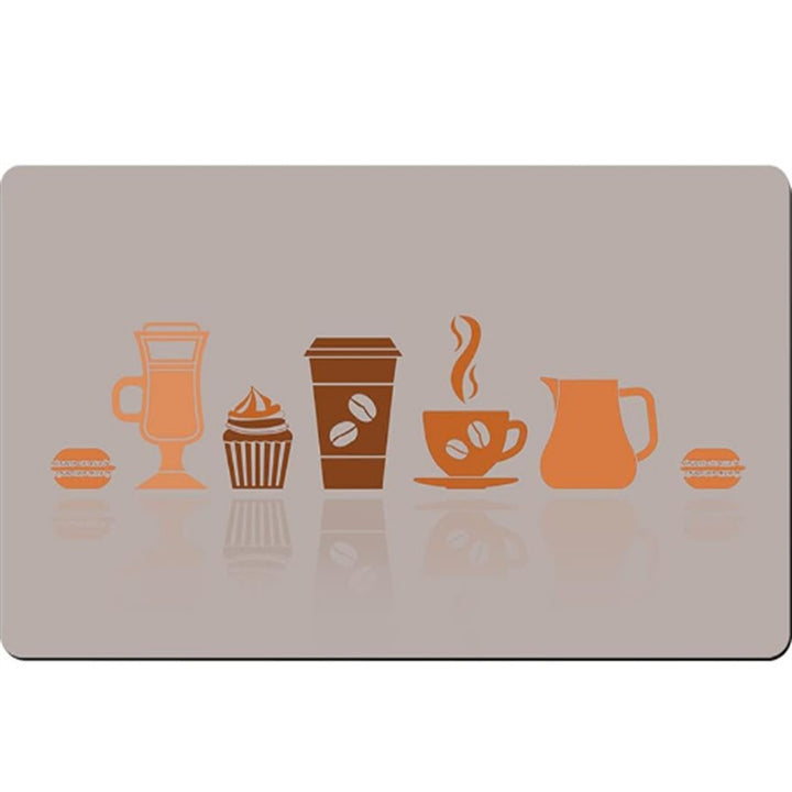 Kaffee-Thema Küchenmatte