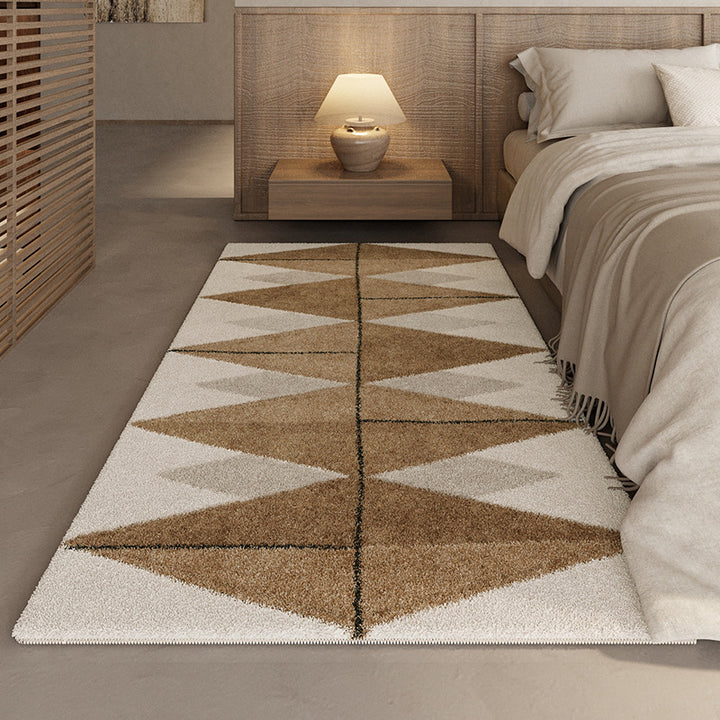 Zeitgenössischer geometrischer Teppich Karnz