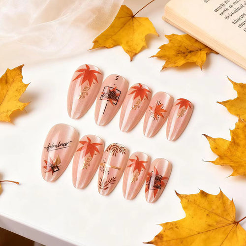 Herbst-Themen Press-On Nagel Set