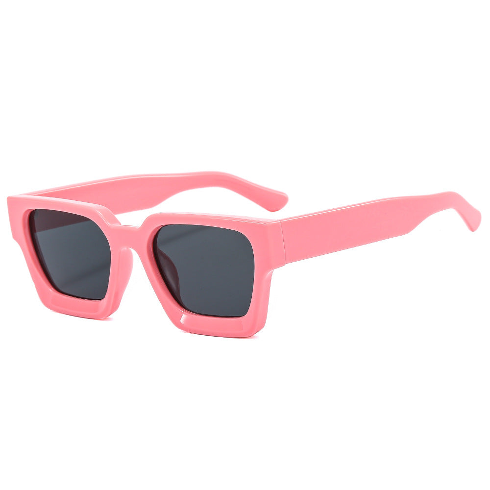 Damen stylische geometrische Sonnenbrille Karnz