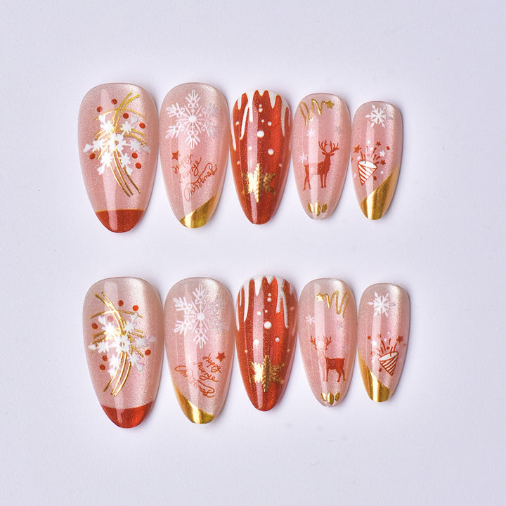 Dekorative Nagelkunst