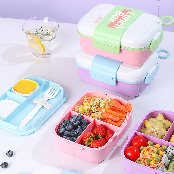 Mehrschichtiger tragbarer Lunchbehälter