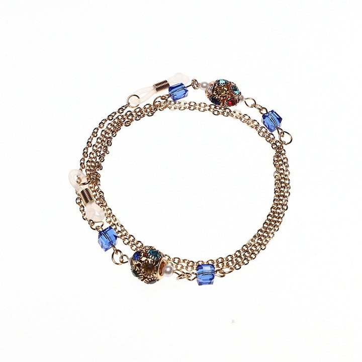 Elegante Perlen Schmuckkette Karnz
