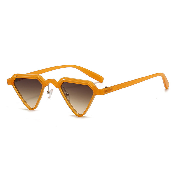 Damen trendige geometrische Sonnenbrille Karnz