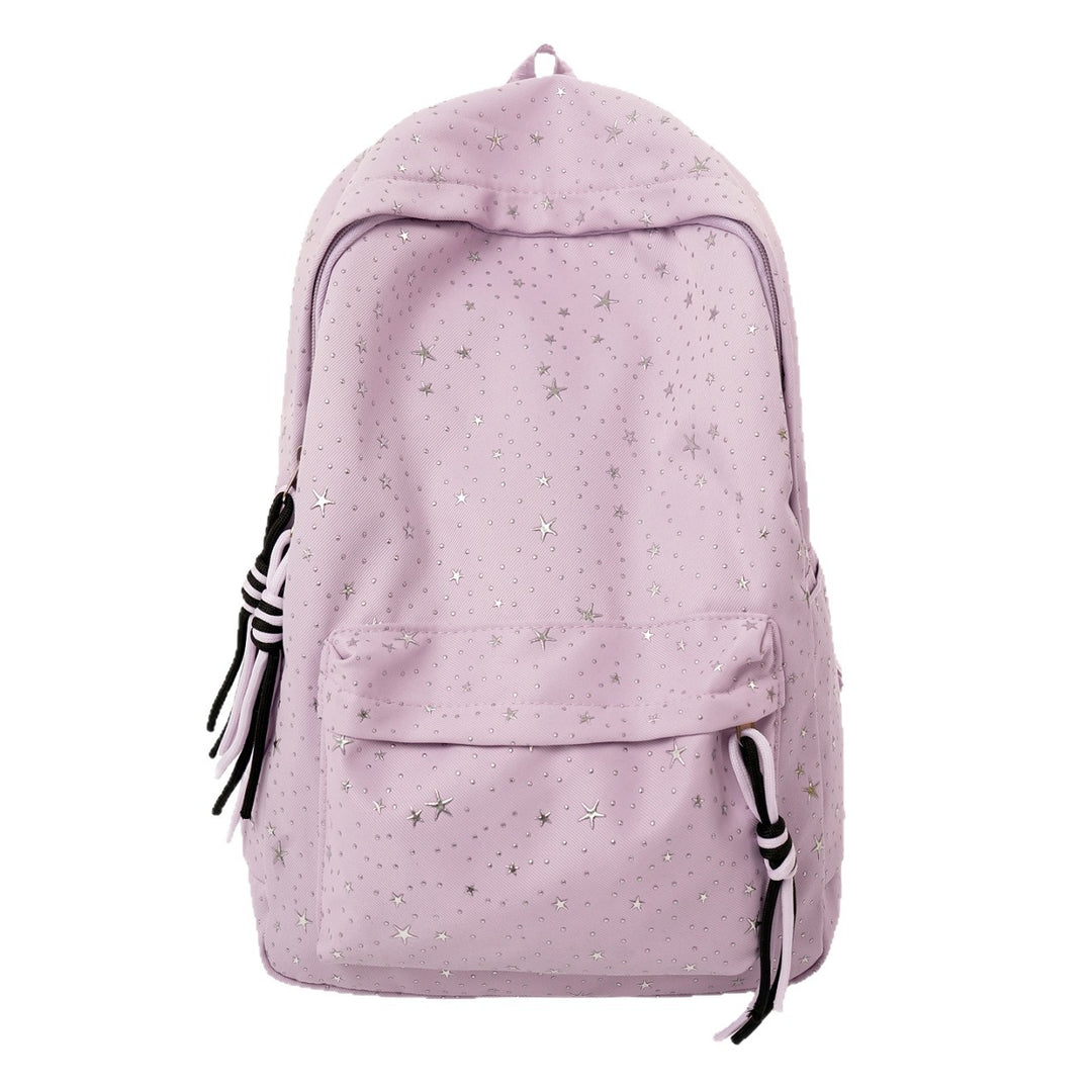 Stern-Bestickter Leichter Rucksack Karnz