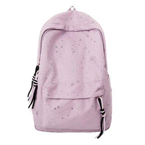Stern-Bestickter Leichter Rucksack Karnz