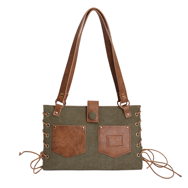 WoElegantly Structured Utility Tote Bag Karnz