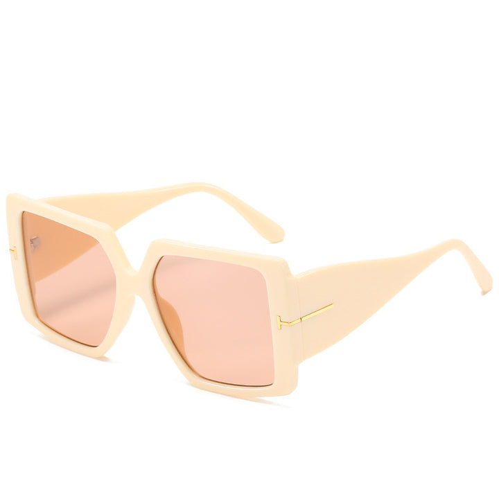 Einzigartige Oversized Geometrische Sonnenbrille Karnz