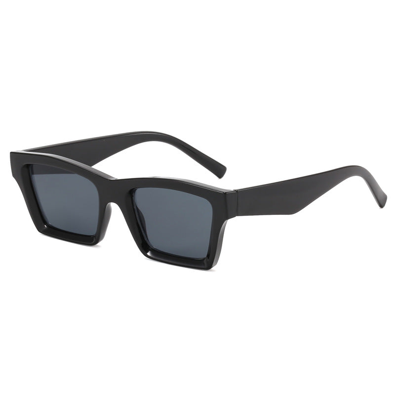 Damen Trendige Sonnenbrille mit breitem Rahmen Karnz