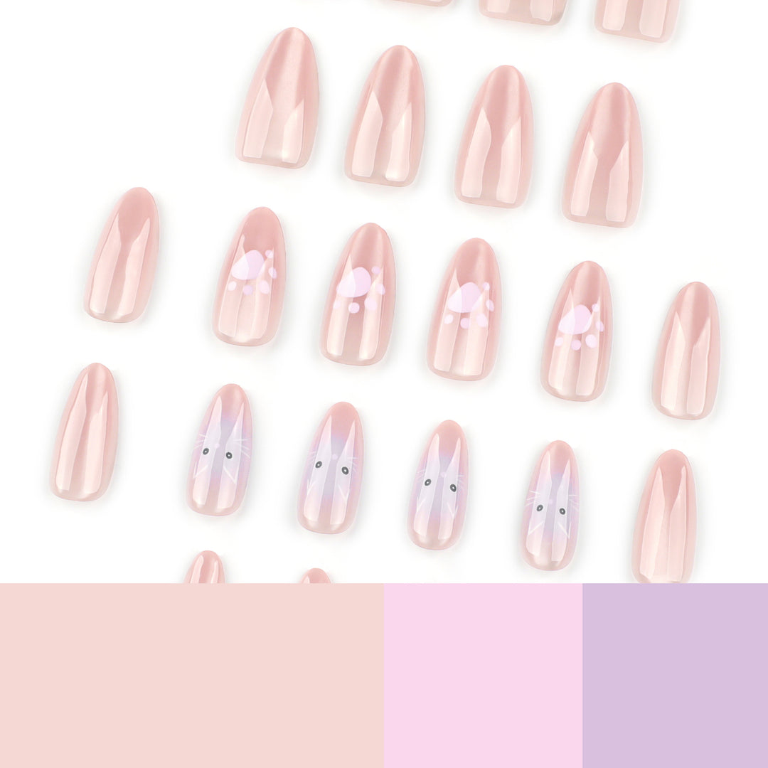 Künstliche Nailart mit Tiermotiven Karnz
