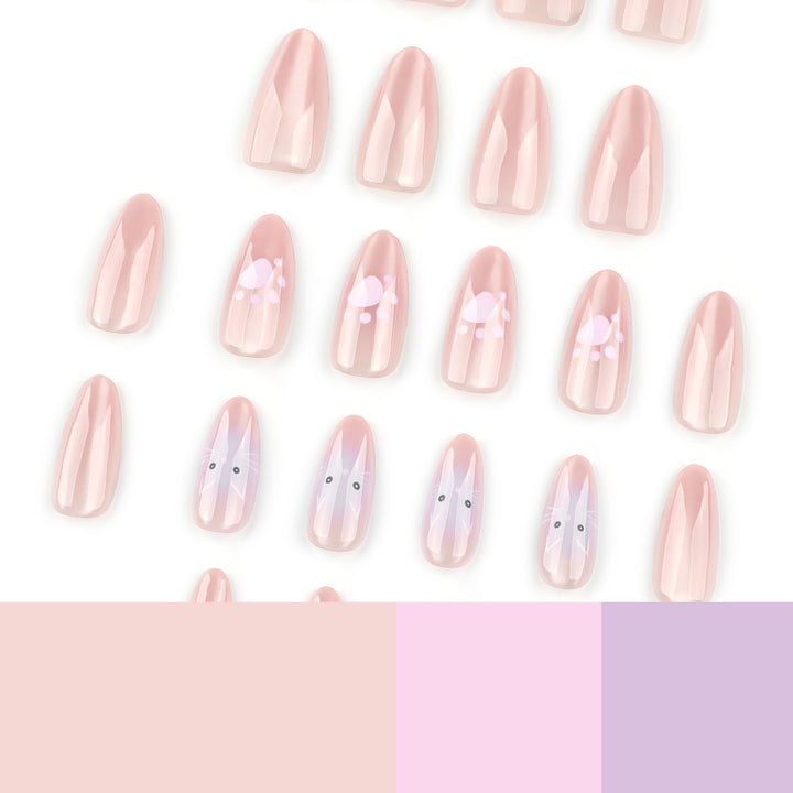 Künstliche Nailart mit Tiermotiven Karnz