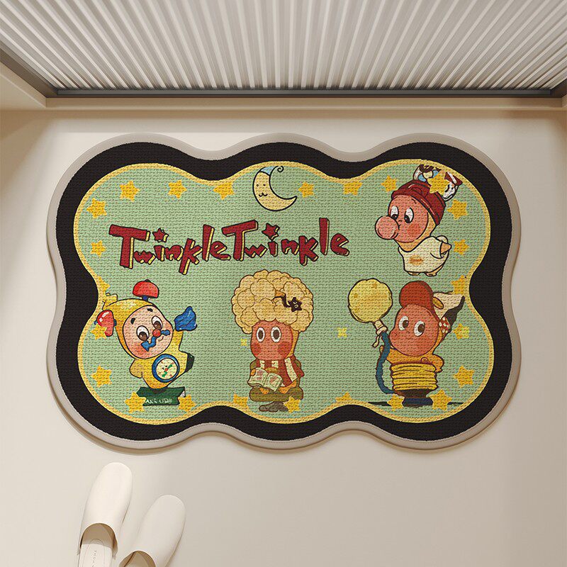 Verspielt cartoon-themed Teppich