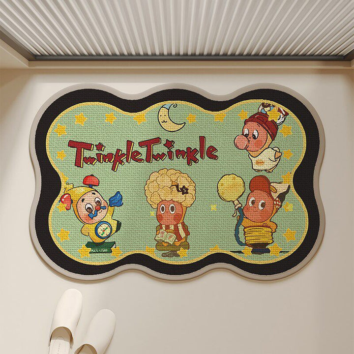 Verspielt cartoon-themed Teppich
