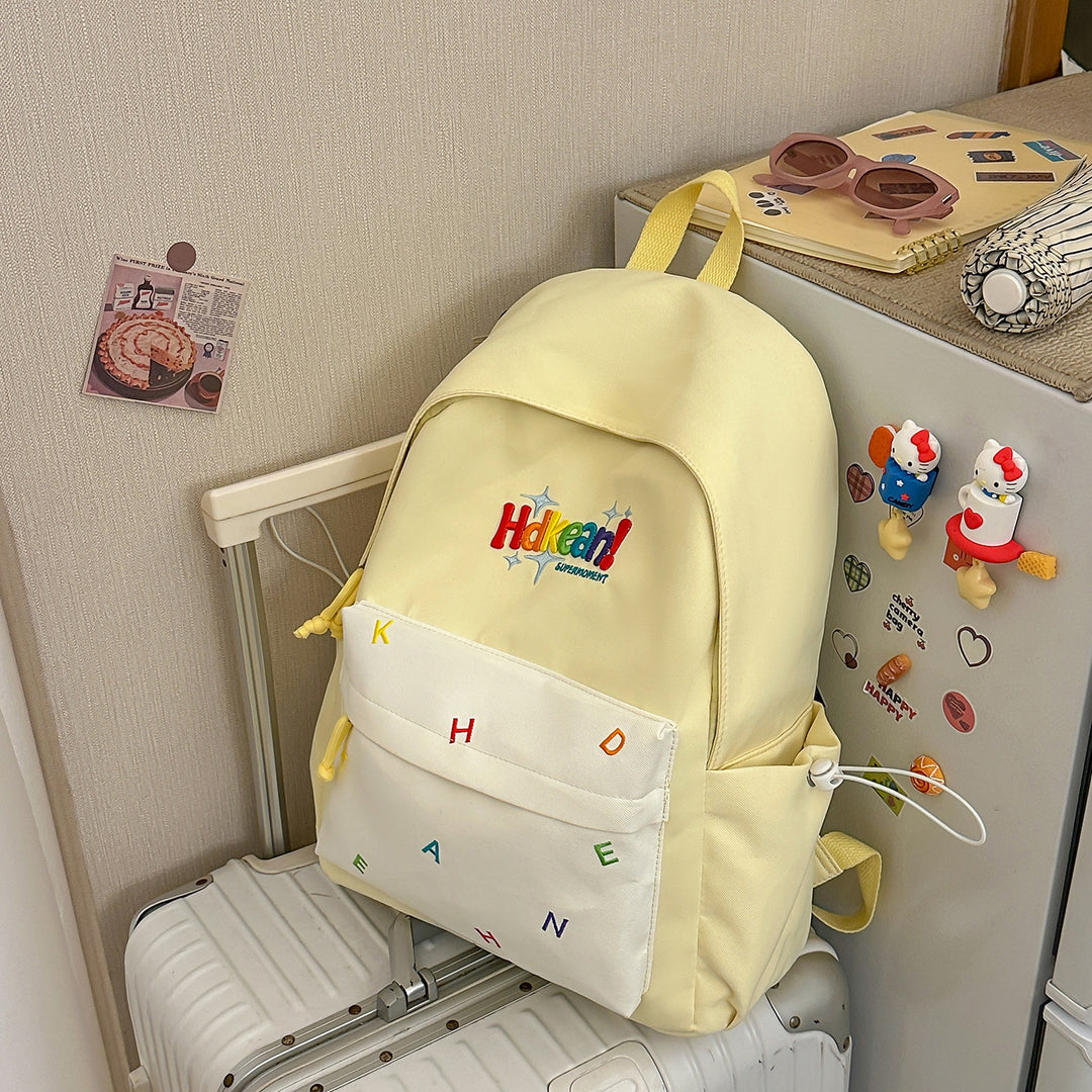 Verspielter Grafik-Rucksack Karnz