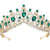 Damen Glamouröse Tiara mit Strass- und Kristallverzierungen Karnz