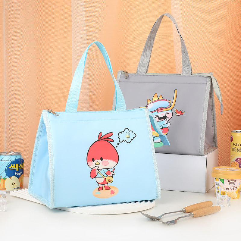 Süße Cartoon-isolierte Lunch Tasche