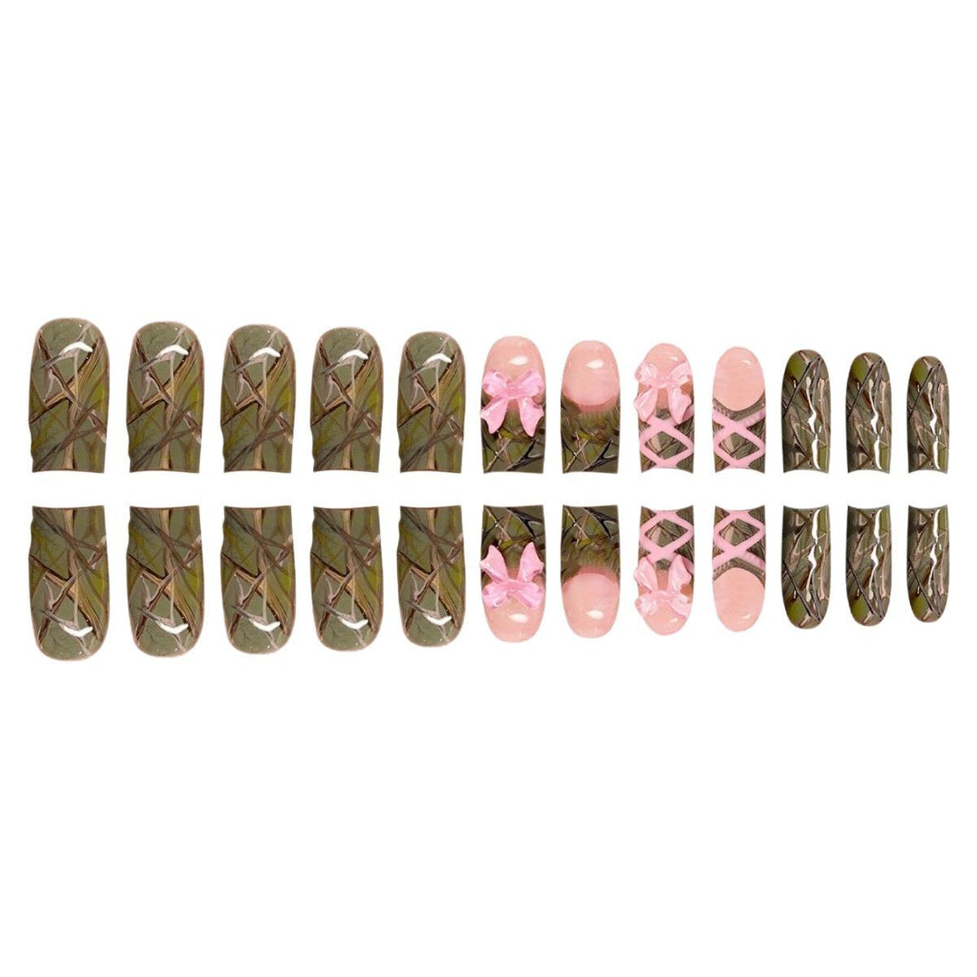 Floral Ombre Nagel Wraps Karnz