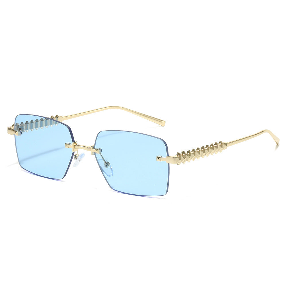 Damen Sonnenbrille mit einzigartigem Spitzen-Rahmen Karnz