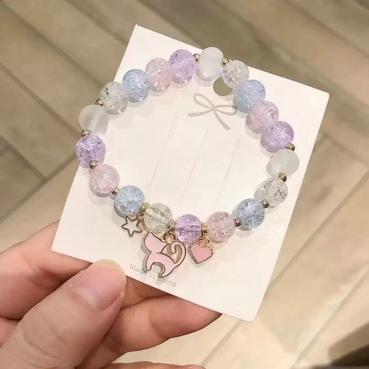 Niedliche Perlen Charm Armband Karnz