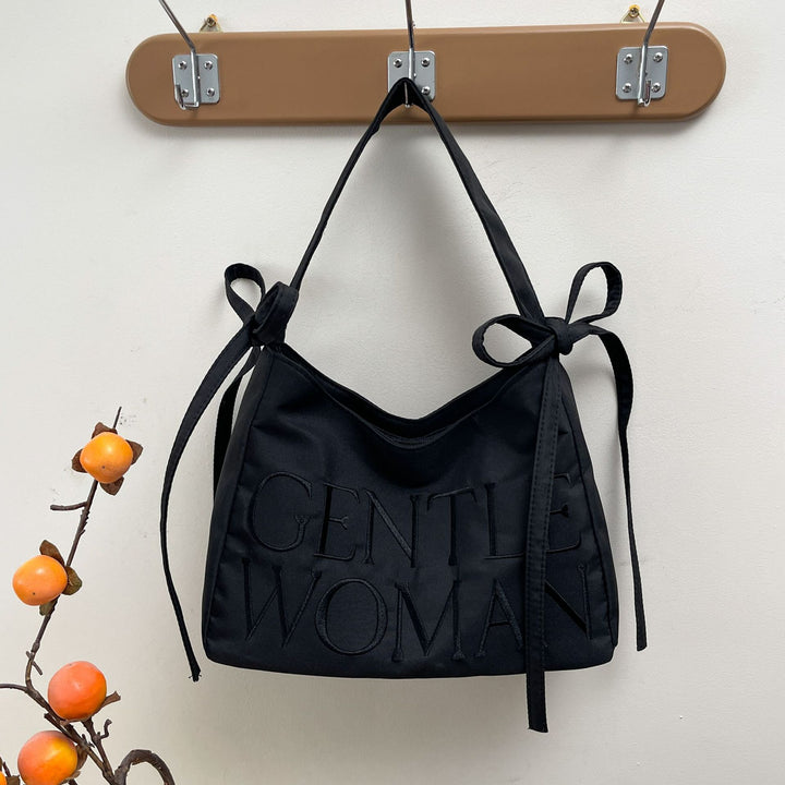 Stylische Satin Bucket Bag Karnz