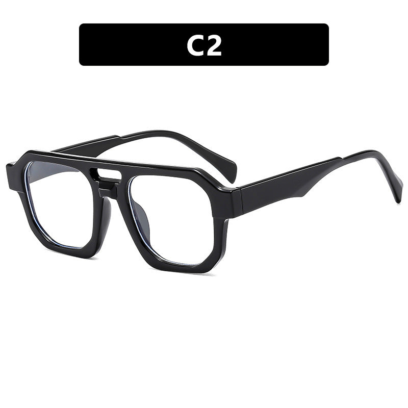 Damen stilvolle geometrische Sonnenbrille Karnz