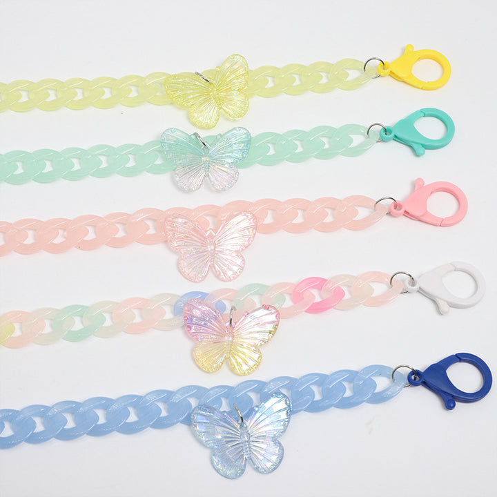 Dekorativer Schmetterlings-Brillen-Halsband Karnz
