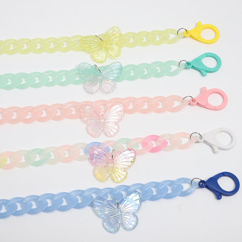 Dekorativer Schmetterlings-Brillen-Halsband Karnz