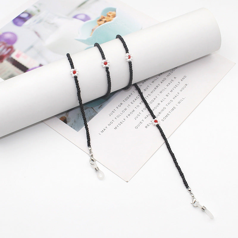 Floral Beaded Eyewear Chain Karnz