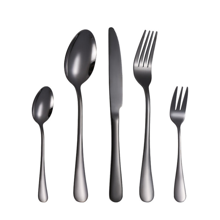 Elegantes Edelstahl-Besteckset mit Ergonomischem Griff Karnz