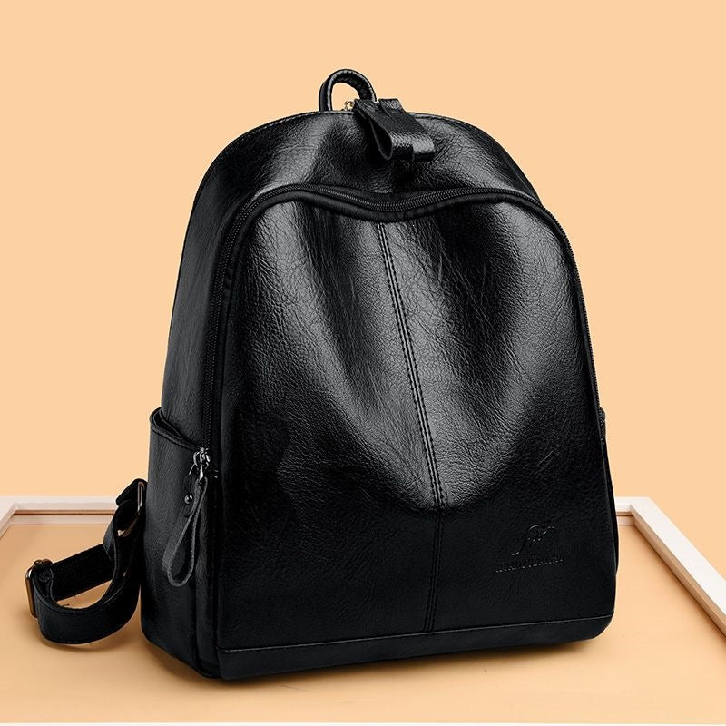 Damen Stilvolle Leder Rucksack Karnz