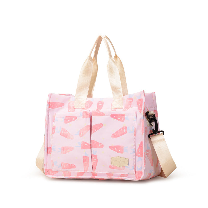 Verspielt bedruckte isolierte Lunch-Tasche Karnz