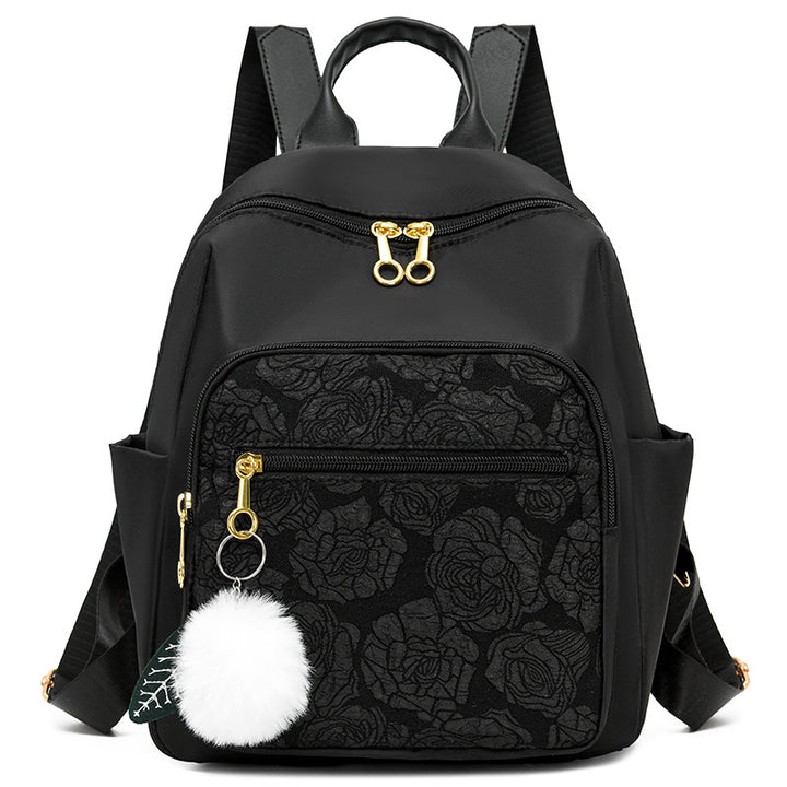 Chic Bestickter Rucksack Karnz