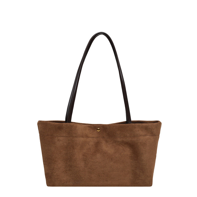 Wildleder Schulter Tote Bag Karnz