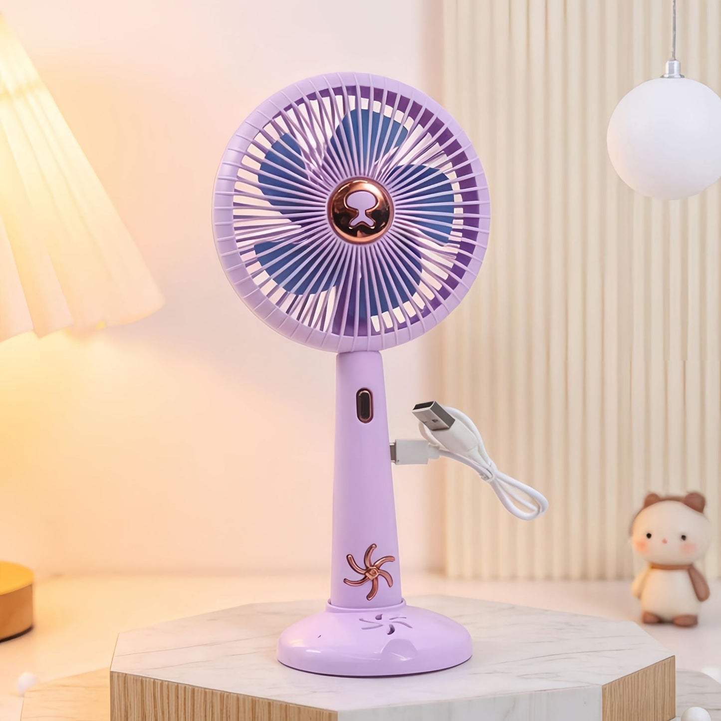 Damen Tragbarer Tischventilator mit innovativem Design Karnz