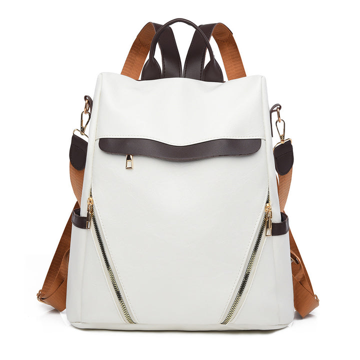 Multifunktionaler Leder Rucksack Karnz