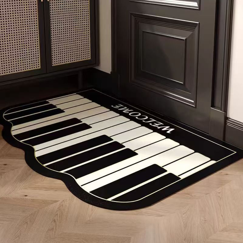Piano-Tastatur-Themen-Eingangsmatte