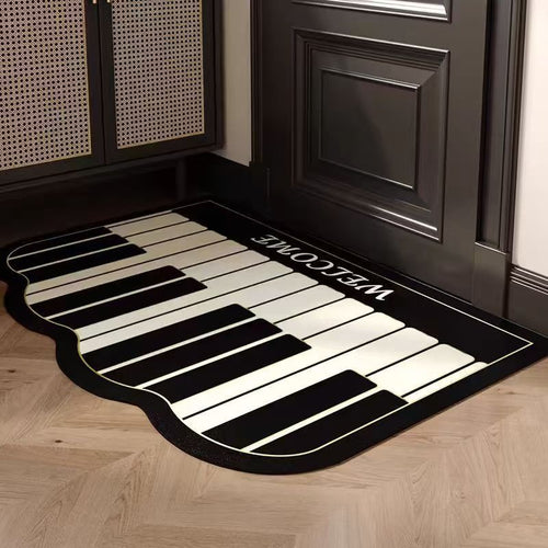 Piano-Tastatur-Themen-Eingangsmatte