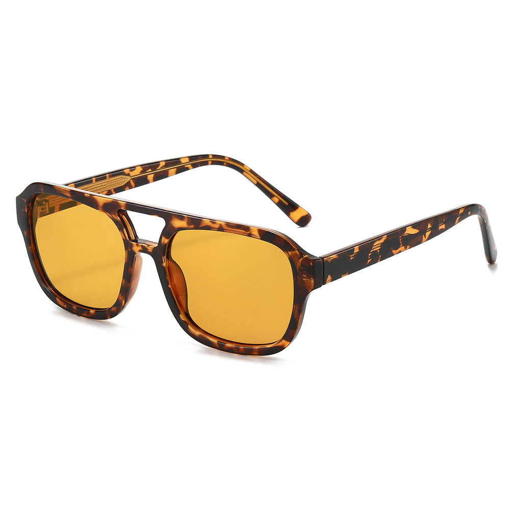 Damen modische Sonnenbrille im eleganten, kantigen Design Karnz