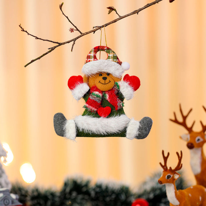 Dekorative Filz-Weihnachtsengel Ornament Karnz