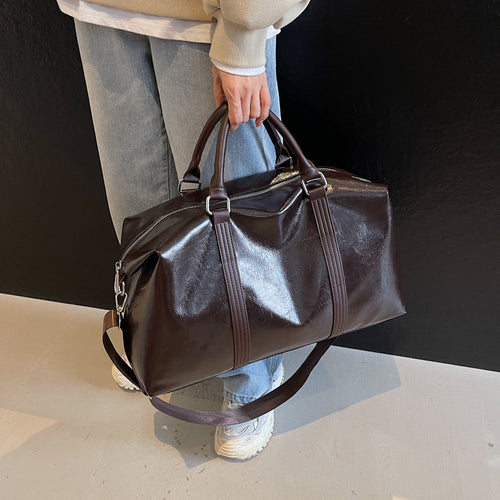 Premium Leder Wochenend Reisetasche Karnz