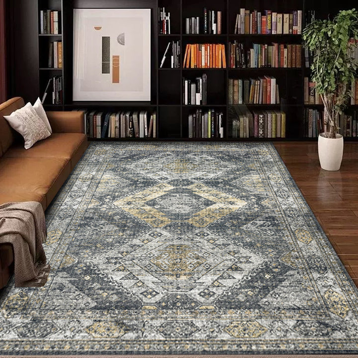 Vintage-inspirierter Bohemian-Teppich