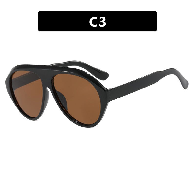 Damen oversized Sonnenbrille mit stilvollem Design und schützendem UV-Filter Karnz
