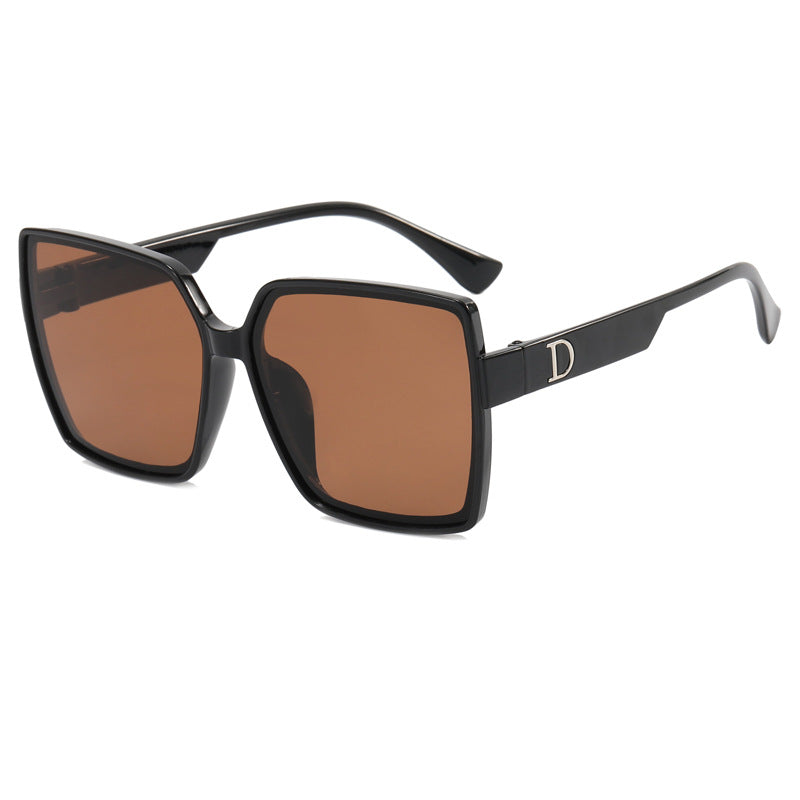 Damen Oversized-Sonnenbrille mit stylishem Rahmen Karnz
