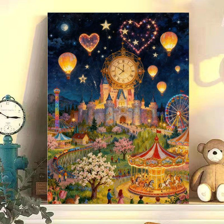 Fantasy Park Abenteuer Wandkunst Karnz