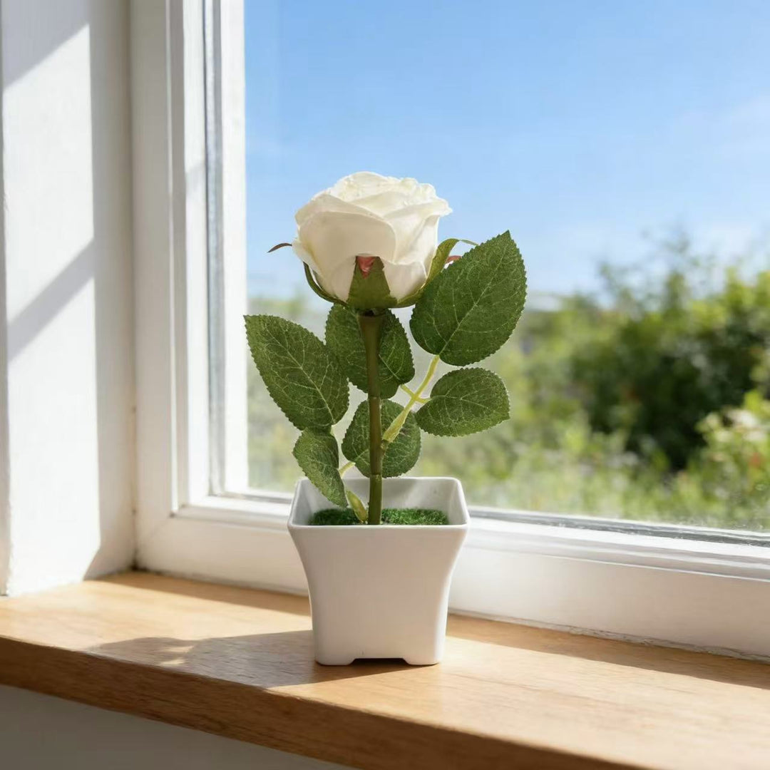 Künstliche Orchideenpflanze für dekorative Wohnraumgestaltung