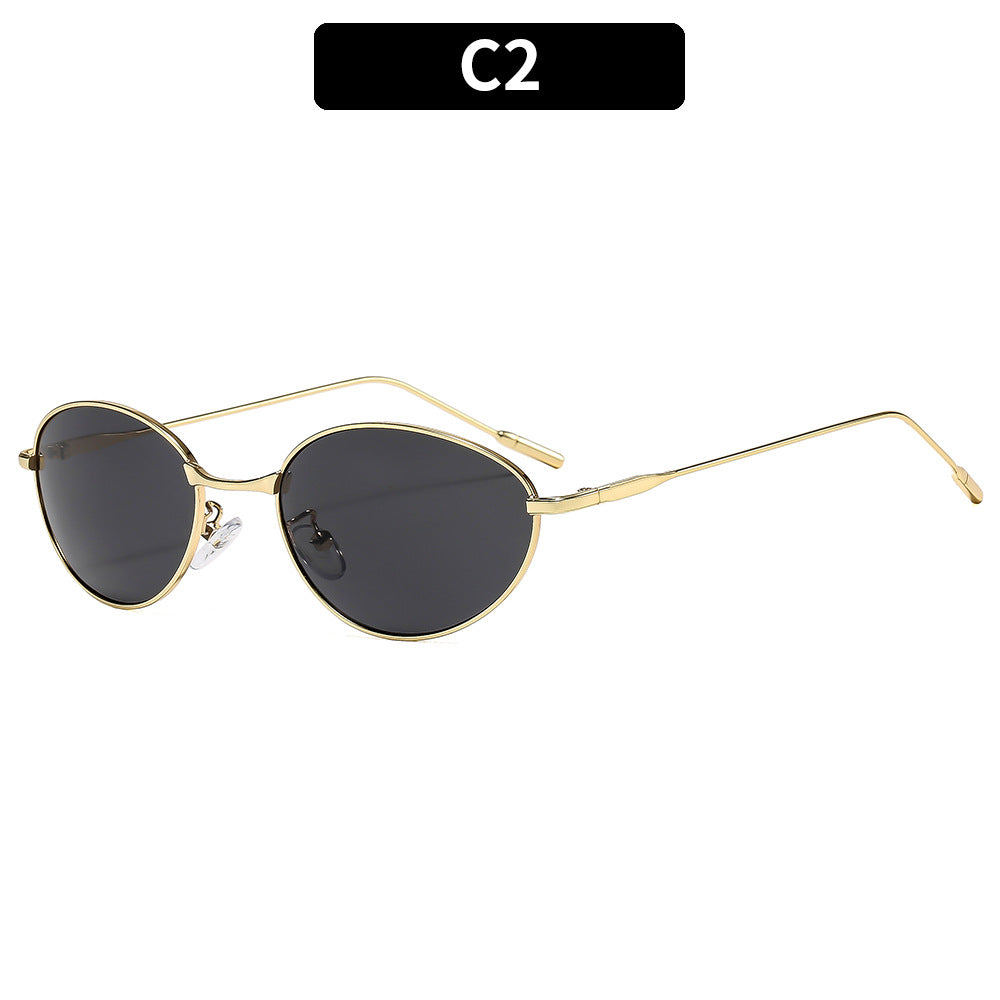 Elegante ovale Rahmenschutzbrille