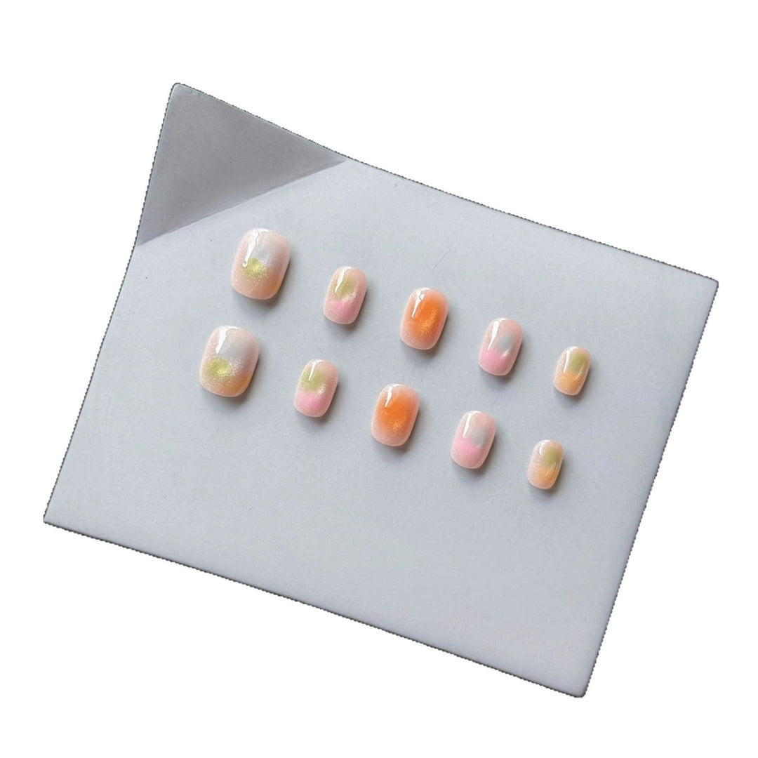 Künstlerisches Ombre-Nagel-Set