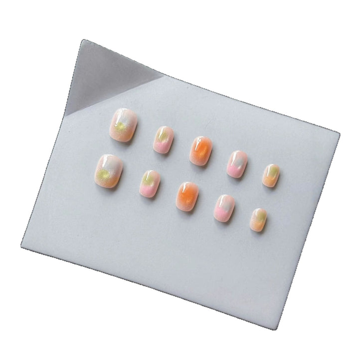 Künstlerisches Ombre-Nagel-Set