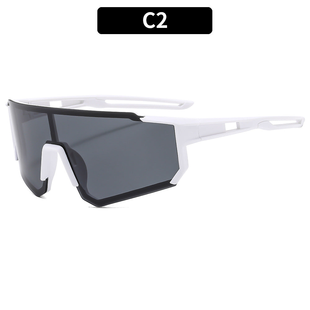 Sportliche Shield Sonnenbrille